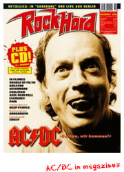 AC/DC magazine covers - 2008 